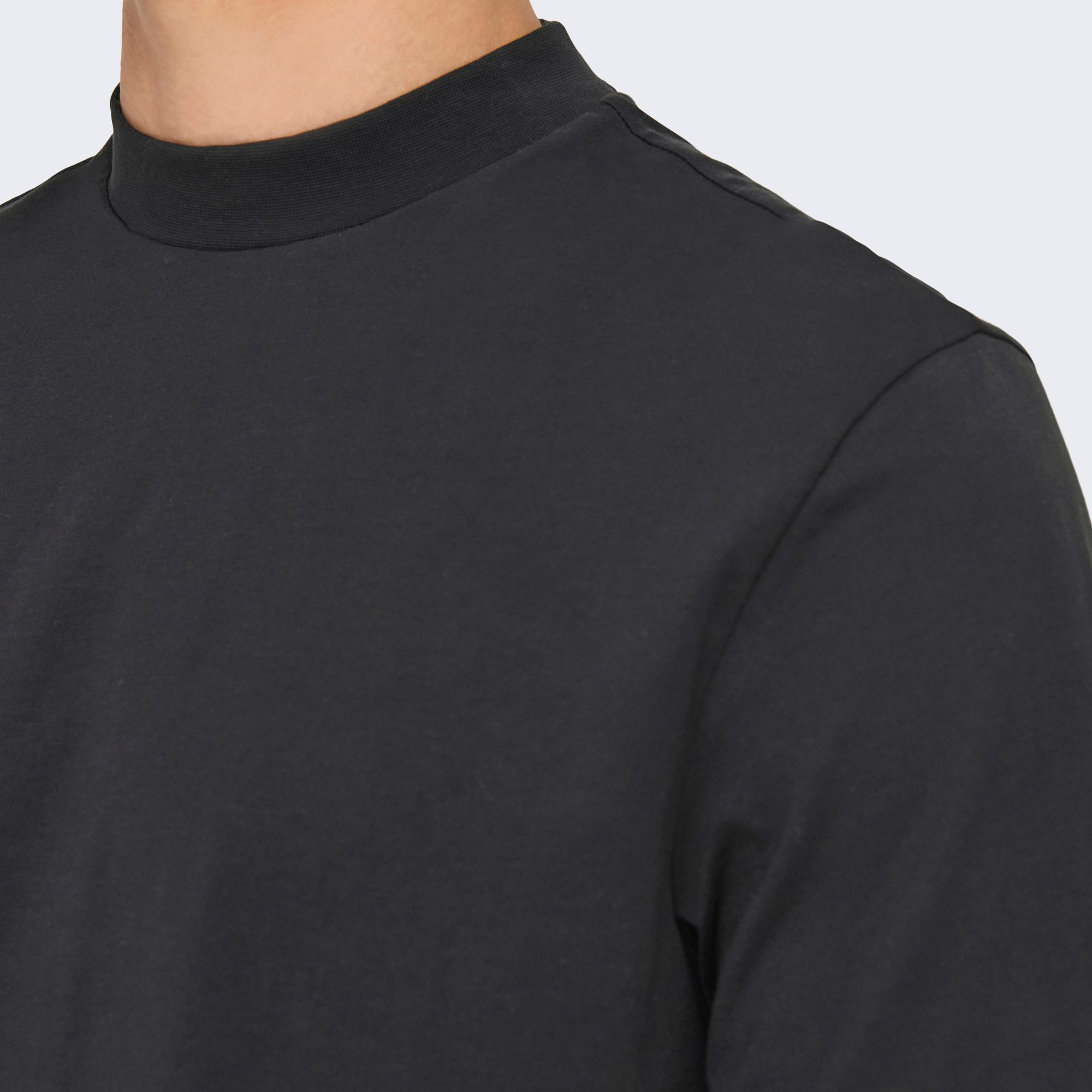 Only & Sons Otis Life Mock Neck Shirt Men | Plutosport